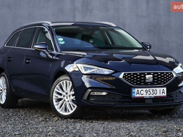 Синій Сеат Leon, об'ємом двигуна 2 л та пробігом 178 тис. км за 21500 $, фото 1 на Automoto.ua