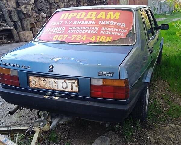 Синий Сеат Малага, объемом двигателя 1.7 л и пробегом 162 тыс. км за 1500 $, фото 1 на Automoto.ua