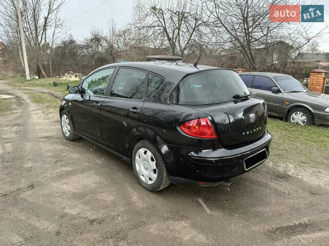 Черный Сеат Толедо, объемом двигателя 1.6 л и пробегом 235 тыс. км за 5000 $, фото 1 на Automoto.ua