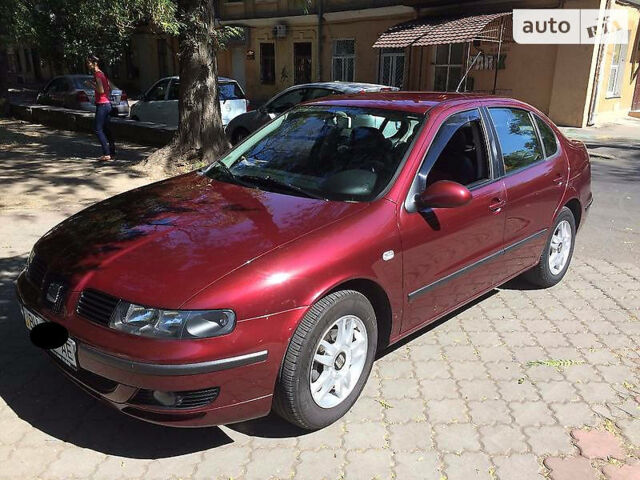 Червоний Сеат Toledo, об'ємом двигуна 1.6 л та пробігом 155 тис. км за 6500 $, фото 1 на Automoto.ua