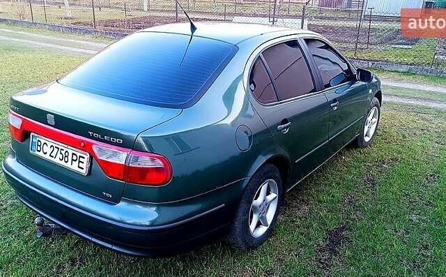 Зелений Сеат Toledo, об'ємом двигуна 1.9 л та пробігом 470 тис. км за 3600 $, фото 1 на Automoto.ua