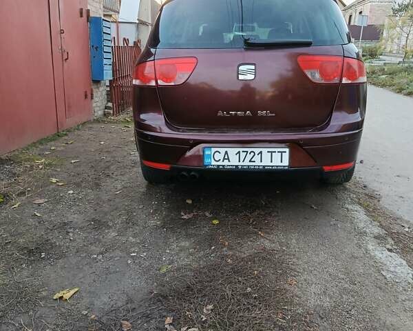 Красный Сеат Altea XL, объемом двигателя 1.4 л и пробегом 243 тыс. км за 4400 $, фото 1 на Automoto.ua