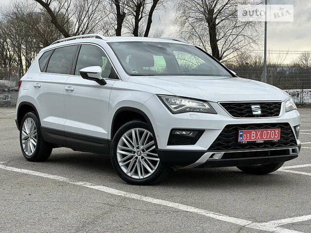 Білий Сеат Ateca, об'ємом двигуна 2 л та пробігом 250 тис. км за 20800 $, фото 1 на Automoto.ua