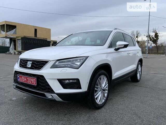 Білий Сеат Ateca, об'ємом двигуна 2 л та пробігом 160 тис. км за 24900 $, фото 1 на Automoto.ua