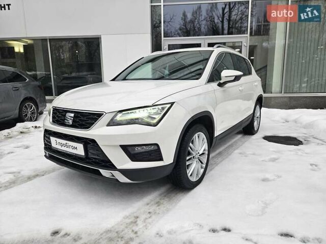 Білий Сеат Ateca, об'ємом двигуна 1.6 л та пробігом 81 тис. км за 19490 $, фото 1 на Automoto.ua