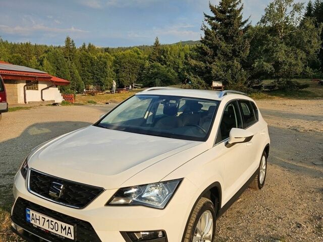 Белый Сеат Ateca, объемом двигателя 1.6 л и пробегом 85 тыс. км за 21000 $, фото 1 на Automoto.ua