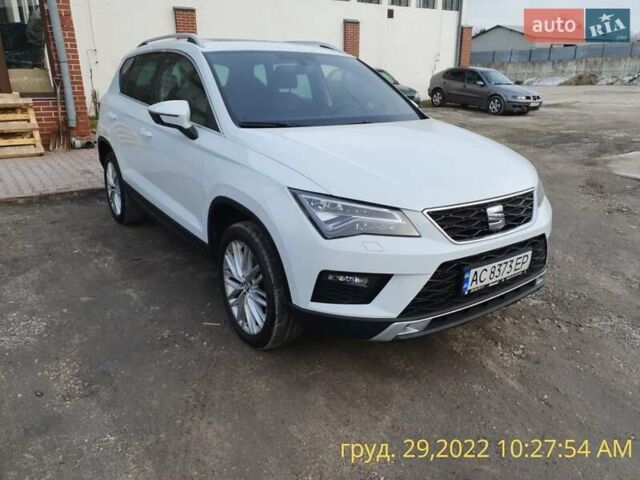 Білий Сеат Ateca, об'ємом двигуна 1.6 л та пробігом 74 тис. км за 21999 $, фото 1 на Automoto.ua