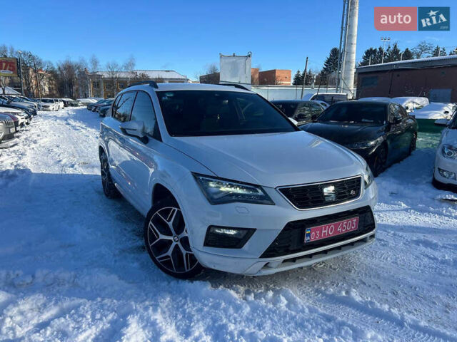 Білий Сеат Ateca, об'ємом двигуна 1.5 л та пробігом 155 тис. км за 21500 $, фото 1 на Automoto.ua