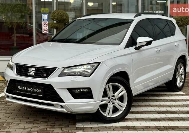 Белый Сеат Ateca, объемом двигателя 1.97 л и пробегом 113 тыс. км за 24000 $, фото 1 на Automoto.ua