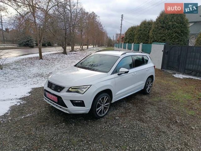 Білий Сеат Ateca, об'ємом двигуна 2 л та пробігом 217 тис. км за 25700 $, фото 1 на Automoto.ua