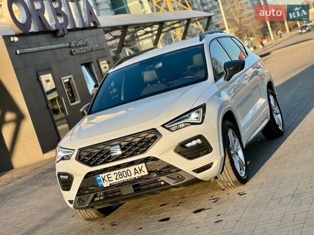 Белый Сеат Ateca, объемом двигателя 1.97 л и пробегом 42 тыс. км за 33333 $, фото 1 на Automoto.ua
