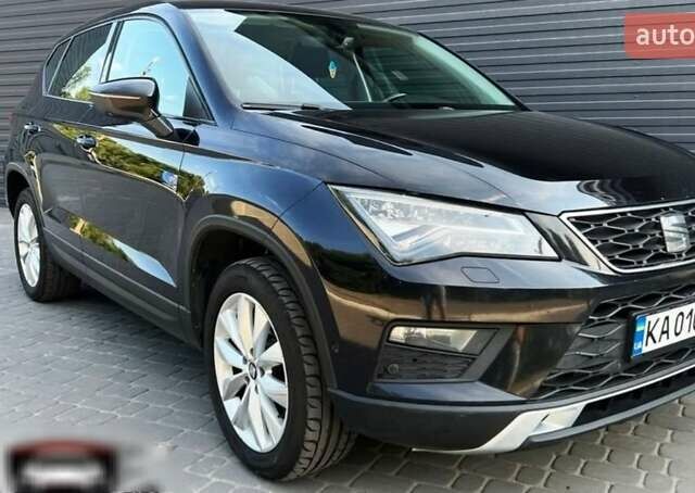 Черный Сеат Ateca, объемом двигателя 1.4 л и пробегом 158 тыс. км за 18000 $, фото 1 на Automoto.ua