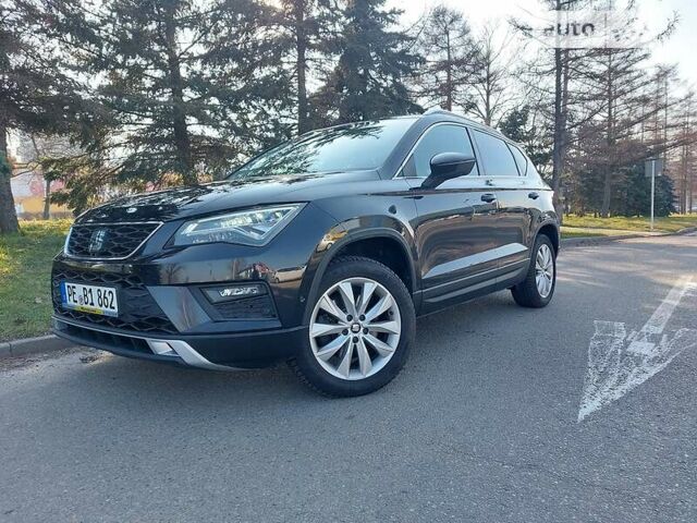 Черный Сеат Ateca, объемом двигателя 1.6 л и пробегом 174 тыс. км за 19400 $, фото 1 на Automoto.ua