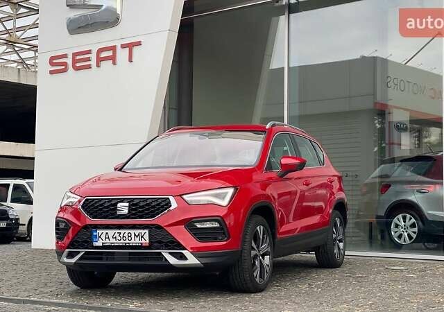 Красный Сеат Ateca, объемом двигателя 1.4 л и пробегом 1 тыс. км за 31076 $, фото 1 на Automoto.ua