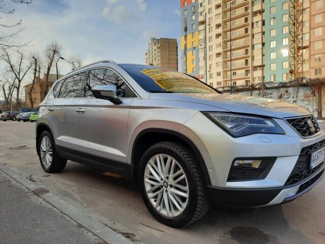 Сірий Сеат Ateca, об'ємом двигуна 1.5 л та пробігом 34 тис. км за 28000 $, фото 1 на Automoto.ua