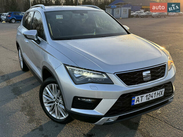Серый Сеат Ateca, объемом двигателя 1.6 л и пробегом 205 тыс. км за 16500 $, фото 1 на Automoto.ua