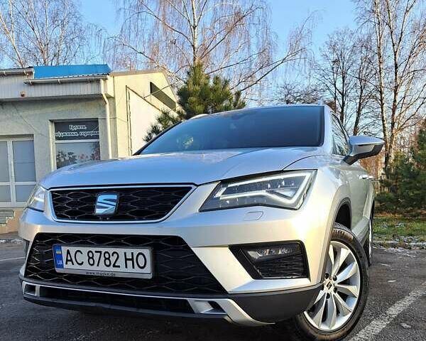 Серый Сеат Ateca, объемом двигателя 1.97 л и пробегом 181 тыс. км за 21999 $, фото 1 на Automoto.ua