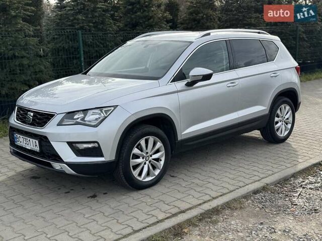 Сірий Сеат Ateca, об'ємом двигуна 1.6 л та пробігом 148 тис. км за 16800 $, фото 1 на Automoto.ua