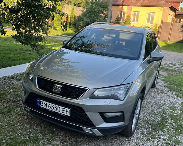 Серый Сеат Ateca, объемом двигателя 1.6 л и пробегом 168 тыс. км за 19800 $, фото 1 на Automoto.ua