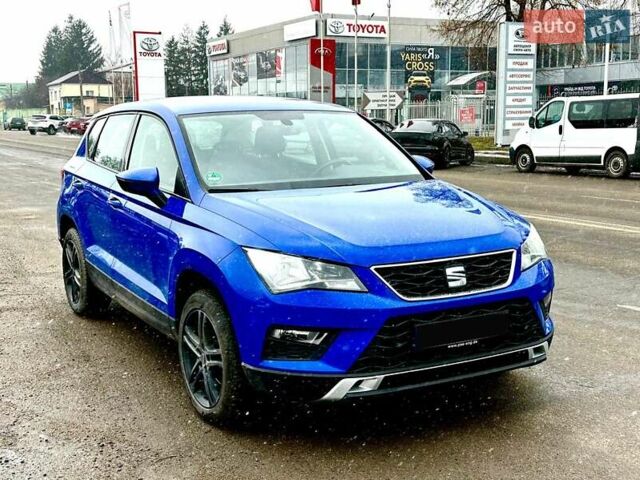Синий Сеат Ateca, объемом двигателя 1.6 л и пробегом 35 тыс. км за 13900 $, фото 1 на Automoto.ua