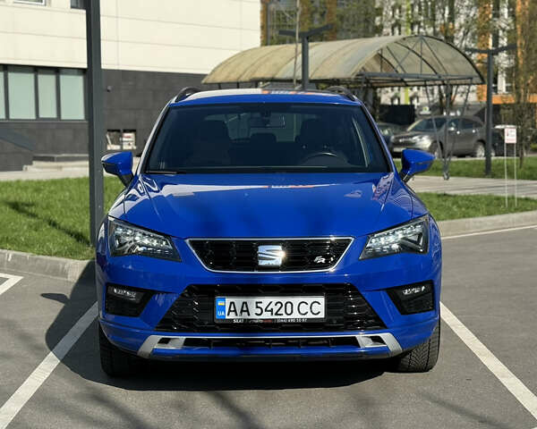 Синій Сеат Ateca, об'ємом двигуна 1.97 л та пробігом 67 тис. км за 25000 $, фото 1 на Automoto.ua