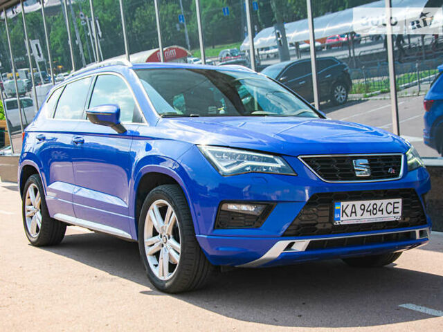 Синий Сеат Ateca, объемом двигателя 2 л и пробегом 110 тыс. км за 23700 $, фото 1 на Automoto.ua