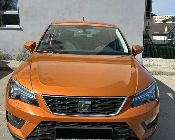 Оранжевый Сеат Ateca, объемом двигателя 1.4 л и пробегом 158 тыс. км за 15900 $, фото 1 на Automoto.ua