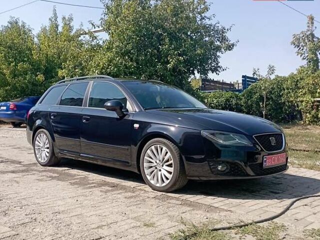 Черный Сеат Exeo ST, объемом двигателя 1.98 л и пробегом 211 тыс. км за 10200 $, фото 1 на Automoto.ua