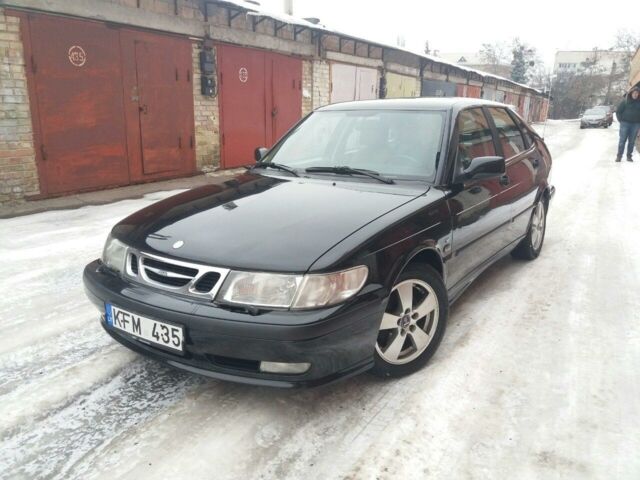 Чорний Сааб 9-3, об'ємом двигуна 2.2 л та пробігом 340 тис. км за 1599 $, фото 1 на Automoto.ua