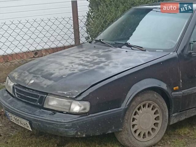 Чорний Сааб 9-3, об'ємом двигуна 2 л та пробігом 373 тис. км за 1400 $, фото 1 на Automoto.ua