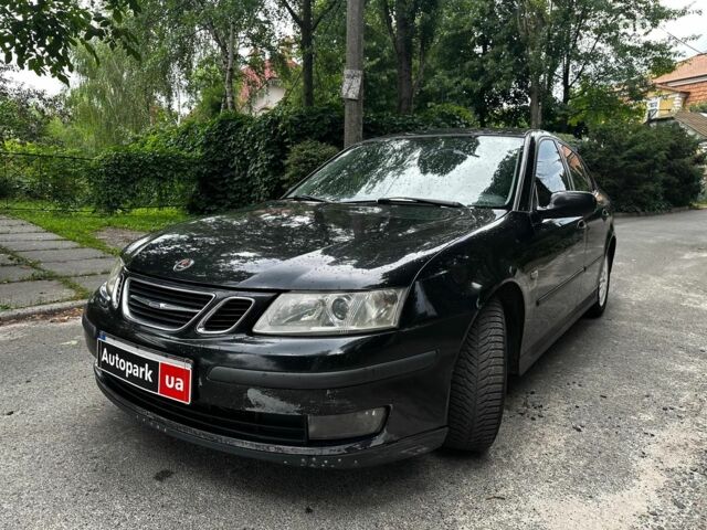 Черный Сааб 9-3, объемом двигателя 2.2 л и пробегом 398 тыс. км за 4190 $, фото 1 на Automoto.ua