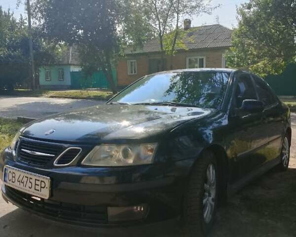 Чорний Сааб 9-3, об'ємом двигуна 2 л та пробігом 350 тис. км за 3400 $, фото 1 на Automoto.ua