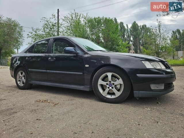 Чорний Сааб 9-3, об'ємом двигуна 2 л та пробігом 200 тис. км за 3700 $, фото 1 на Automoto.ua
