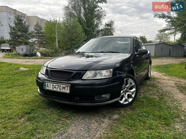 Черный Сааб 9-3, объемом двигателя 2.2 л и пробегом 600 тыс. км за 3700 $, фото 1 на Automoto.ua