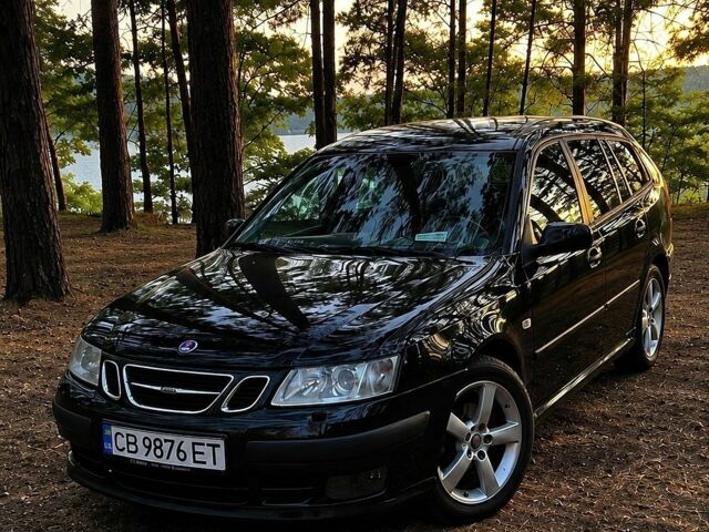 Чорний Сааб 9-3, об'ємом двигуна 1.91 л та пробігом 350 тис. км за 6000 $, фото 1 на Automoto.ua