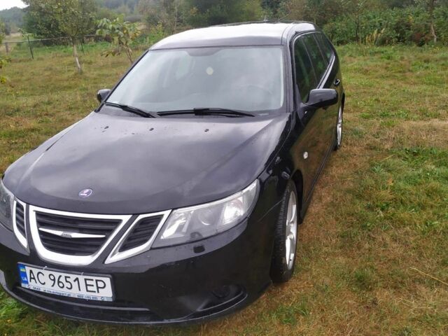 Чорний Сааб 9-3, об'ємом двигуна 1.9 л та пробігом 350 тис. км за 4808 $, фото 1 на Automoto.ua