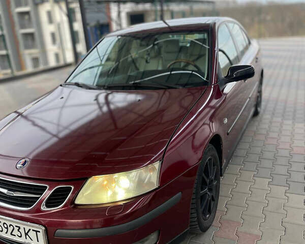 Красный Сааб 9-3, объемом двигателя 2.17 л и пробегом 300 тыс. км за 4000 $, фото 1 на Automoto.ua