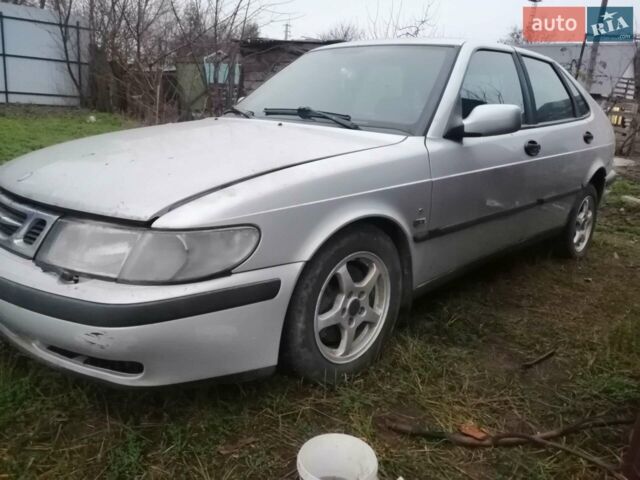Серый Сааб 9-3, объемом двигателя 2.2 л и пробегом 350 тыс. км за 500 $, фото 1 на Automoto.ua