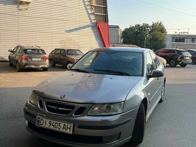 Серый Сааб 9-3, объемом двигателя 2 л и пробегом 394 тыс. км за 3450 $, фото 1 на Automoto.ua