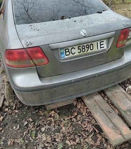 Серый Сааб 9-3, объемом двигателя 2 л и пробегом 170 тыс. км за 1300 $, фото 1 на Automoto.ua