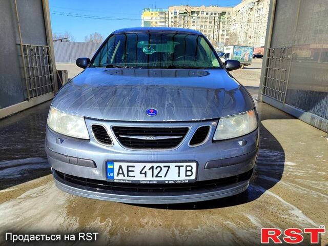 Серый Сааб 9-3, объемом двигателя 2 л и пробегом 165 тыс. км за 5000 $, фото 1 на Automoto.ua