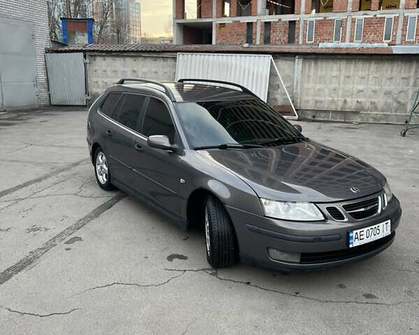Серый Сааб 9-3, объемом двигателя 1.8 л и пробегом 35 тыс. км за 6500 $, фото 1 на Automoto.ua