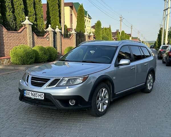 Серый Сааб 9-3, объемом двигателя 2 л и пробегом 216 тыс. км за 8300 $, фото 1 на Automoto.ua