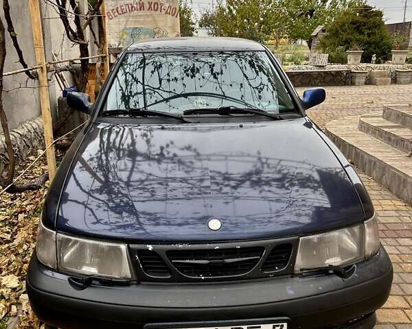 Синій Сааб 9-3, об'ємом двигуна 2 л та пробігом 400 тис. км за 1800 $, фото 1 на Automoto.ua