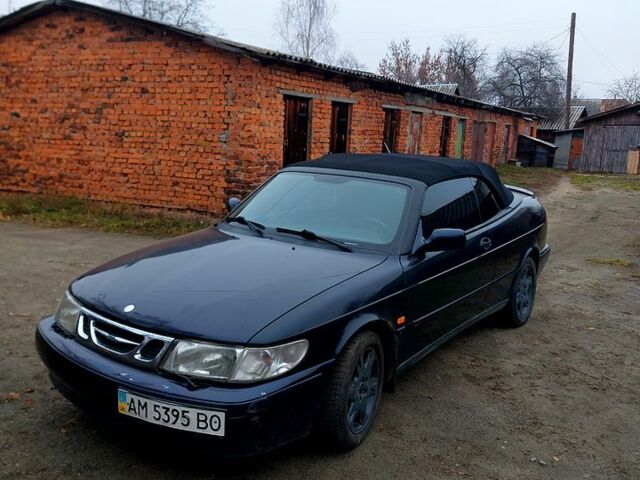 Синий Сааб 9-3, объемом двигателя 20 л и пробегом 147 тыс. км за 1500 $, фото 1 на Automoto.ua