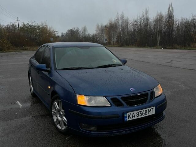 Синий Сааб 9-3, объемом двигателя 2 л и пробегом 218 тыс. км за 4000 $, фото 1 на Automoto.ua