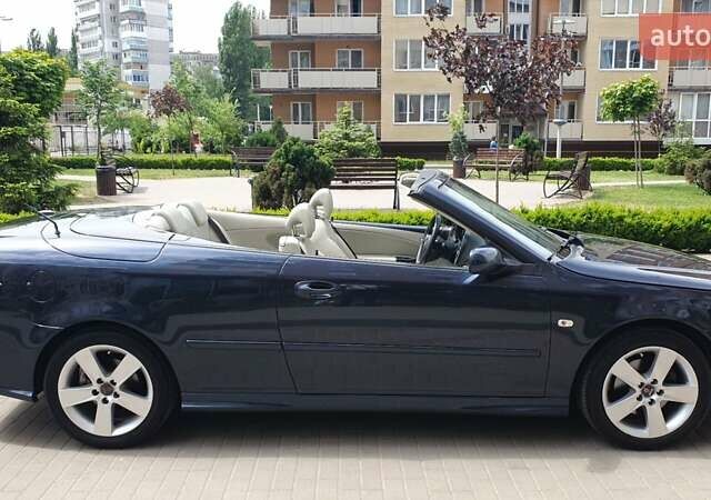 Синий Сааб 9-3, объемом двигателя 2 л и пробегом 266 тыс. км за 8500 $, фото 1 на Automoto.ua