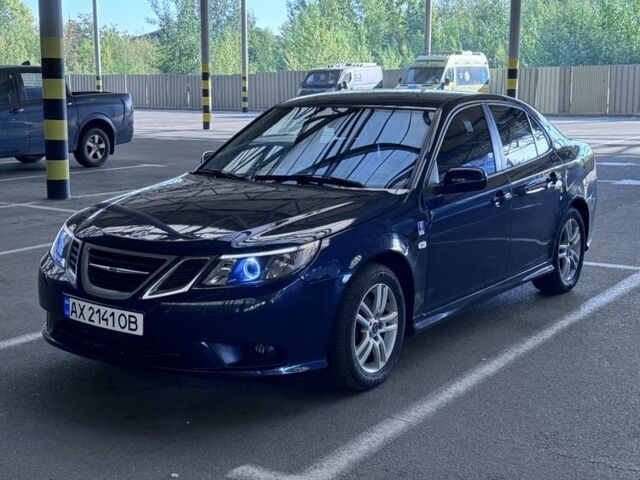 Синий Сааб 9-3, объемом двигателя 2 л и пробегом 207 тыс. км за 9000 $, фото 1 на Automoto.ua
