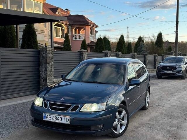 Синий Сааб 9-3, объемом двигателя 1.91 л и пробегом 310 тыс. км за 4444 $, фото 1 на Automoto.ua
