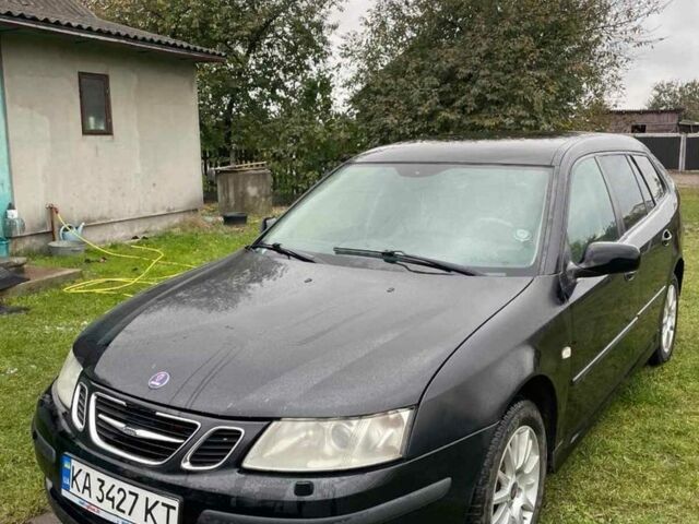 Черный Сааб 9-3 X, объемом двигателя 1.9 л и пробегом 295 тыс. км за 2300 $, фото 1 на Automoto.ua